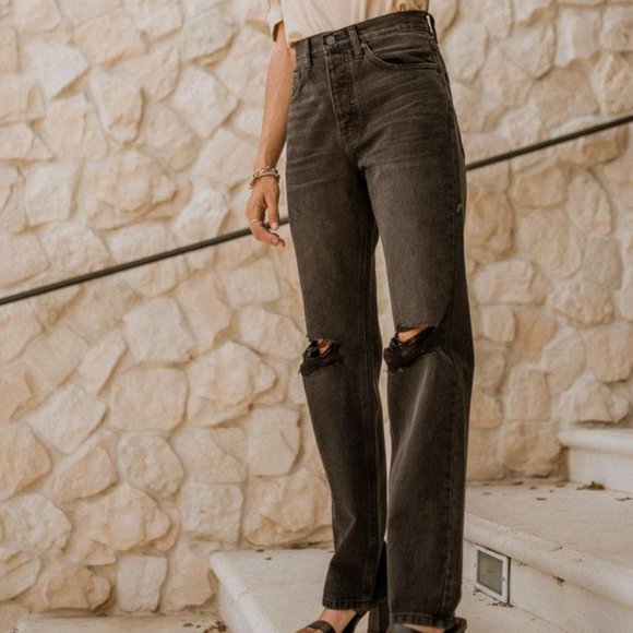 Kancan Isley Straight Leg Denim - Picture 1 of 5